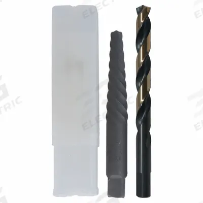 CHICAGO-LATROBE Screw Extractor: Spiral Flute, Size #10 - Spiral-Flute Extractors
