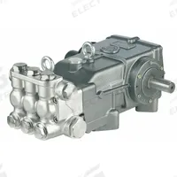 A.R. NORTH AMERICA Pressure Plunger Pump: Belt-Drive, 36 gpm Max. Flow Rate, Forged Brass, Ceramic (MPN RTF135N). Key specifications — Brand: A.R. NORTH AMERICA; Crankcase Material: Cast Iron; Crankshaft Material: Hardened Steel; Discharge Connection Type: BSP; Intake Connection Type: BSP; Lubrication: Oil Bath; Shaft Type: Solid; Flange Type: Horizontal Plunger Pump.