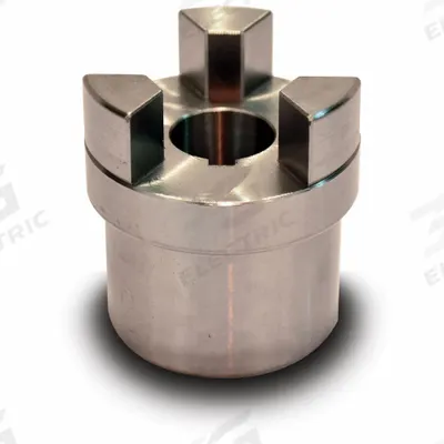 BOSTON GEAR Shaft Coupler Body: FC25 Coupling Size, 2 1/2 in Outside Dia, Inch - High-Torque Straight Jaw Coupling Hubs