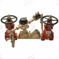 ZURN WILKINS Backflow Preventer: 950XLTDA, 2 in Pipe Size, FNPT, Bronze, For Water Media, Female (MPN 2-950XLTDA). Key specifications — Shut-Off Valve Type: OSY Gate Valve; Connection Type: FNPT.