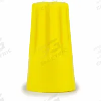 3M Twist-On Wire Connectors: Yellow, Wire Sizes 18 AWG – 12 AWG, 600 V, 100, PK (MPN H-33-POUCH). Key specifications — Brand: 3M; Maximum Wire Combination: (2) 14 AWG with (2) 18 AWG; Manufacturer Part Number: H-33-POUCH; Minimum Wire Combination: (4) 22 AWG.