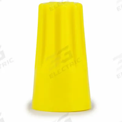 3M Twist-On Wire Connectors: Yellow, Wire Sizes 18 AWG – 12 AWG, 600 V - General Purpose Wire Connectors