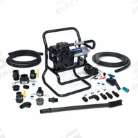 SOTERA Electric Drum Pump: Pump with Hose & Nozzle, 1/4 hp HP, 12 V DC, 13 gpm, Polypropylene, PP (MPN SS435BX713). Key specifications — Brand: SOTERA; Suction Tube Material: PP.