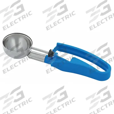 VOLLRATH Disher: 2 oz Capacity, Stainless Steel, NSF Certified, 2 1/4 in Bowl Dia - Dishers
