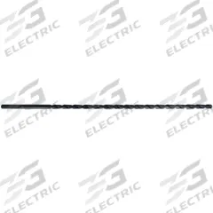 CLE-LINE Extra Long Drill Bit: 7/16", 18" Overall Lg, 118° Notched Point, Black Oxide HSS (MPN C20493). Key specifications — attr1233947: 0.4375.