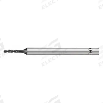 OSG Micro Drill Bit: 4.85 mm, 130° 4-Facet Point - Solid Carbide Micro Drill Bits