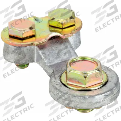 GROTE Battery Terminal: Universal, Side Terminal, 6 to 2/0 ga, Negative/Positive - Universal Alignment