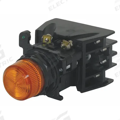 EATON Indicating Light: 30 mm Panel Mounting Size, Amber, Fresnel - Modular LED Pilot-Light Assemblies