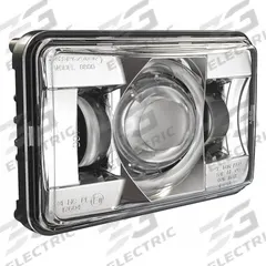 J.W. SPEAKER Headlight: Headlight, LED, Non-Heated, High Beam, Recessed Mount, H4 Connector (MPN 8800 Evolution 2). Key specifications — Heated: Non-Heated; Lighting Technology: LED; Beam Type: High Beam; Electrical Connection: H4 Connector; Mount Type: Low-Profile Panel Mount; Brand: J.W. SPEAKER; Mount Style: Recessed.