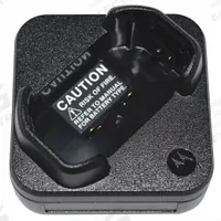 MOTOROLA Single Unit Base: Fits Motorola, For EVX-S24 Series, 1 Radios Charged, 120 V AC (MPN AAM19X501 CD-65). Key specifications — Brand: MOTOROLA; Compatible Radio Series: EVX-S24; Product Type: Single Unit Base.