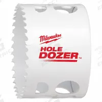 MILWAUKEE Hole Saw: 2 3/4 in Saw Dia., 3.5 Teeth per Inch, 1 5/8 in Max. Cutting Dp, Bi-Metal (MPN 49-56-0163). Key specifications — attr1098070: 3.5; attr1098087: MILWAUKEE.