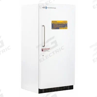 AMERICAN BIOTECH SUPPLY Freezer: Upright, 30 cu ft, -25°C to -15°C, Manual Defrost Method - Flammable Storage Freezers