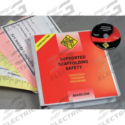 MARCOM Training Software: Construction Safety - Supported Scaffolding Safety Training