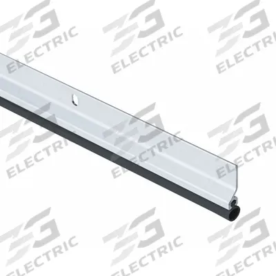 NATIONAL GUARD Door Weatherstripping: Screw-In Mounting, Vinyl, 8 ft Overall Lg - Door Perimeter Seal Kits