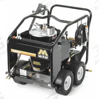 MI-T-M Electric Pressure Washer: Cart, 120 V – Single-Phase, 1,500 psi, 2 gpm, 2 hp (MPN GH-1502-0GA10). Key specifications — Burner Fuel: Kerosene; Pump Drive: Direct; Brand: MI-T-M.