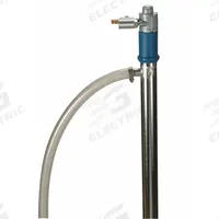 FINISH THOMPSON Air Drum Pump: Pump w/ Discharge Hose & Spout, 22 gpm Max. Flow Rate, 316 SS (MPN DPFS025). Key specifications — Brand: FINISH THOMPSON; Suction Tube Material: 316 SS.