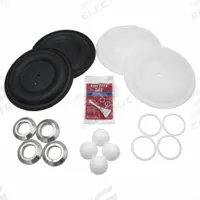GRACO Fluid End Repair Kit: Fluid Section Repair Kit, FK2111, PTFE, PTFE. Key specifications — Manufacturer Part Number: FK2111.