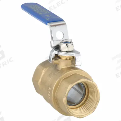 APPROVED VENDOR Manual Two-Way Ball Valve: 1 in, Brass, Straight, FNPT x FNPT - Brass Ball Valves