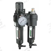 SPEEDAIRE Filter/Regulator/Lubricator: 3/8 in NPT, 51 cfm, 250 psi Max Op Pressure, 40 micron (MPN 7D686). Key specifications — attr109524: SPEEDAIRE.