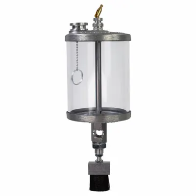 LDI INDUSTRIES Chain Oil Reservoir: 9 oz Capacity, Plastic, Single, Open Vent - Drip-Feed Chain Oilers