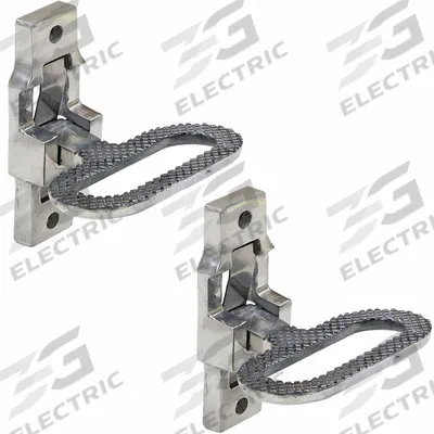 BUYERS PRODUCTS Folding Step: 4 19/50 in Step Wd, 2 1/10 in Step Dp, 304 Stainless Steel - Foldable Truck Steps