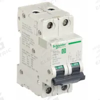 SCHNEIDER IEC Supplementary Protector: 3 A Amps, 14kA at 240V AC, Screw Clamp, C60SP, B (MPN M9F21203). Key specifications — Terminal Connection: Screw Clamp; AC Voltage Rating: 240/415/440V AC; Curve Type: B; DC Voltage Rating: Not Rated; Max. AIR Rating: 14kA at 240V AC; Series: C60SP; Brand: SCHNEIDER.