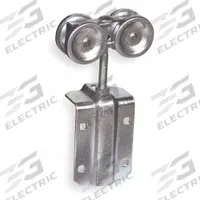 APPROVED VENDOR Roller Bracket: 4 5/8 in Lg, 3 3/16 in Wd, 600 lb Max Wt (MPN 4PE62). Key specifications — Product Type: Roller Bracket; Brand: APPROVED VENDOR.