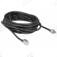 APPROVED VENDOR Extension Cord: Outdoor Use, 50 ft Lg, Outlet, 5-15P, 12/3, SJTW, Black, 125V AC (MPN 21RJ55). Key specifications — Brand: APPROVED VENDOR; Temperature Rating: -40° to 167°F; NEMA Plug Configuration: 5-15P.