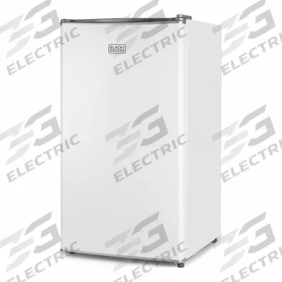 BLACK & DECKER Refrigerator: White, 3.2 cu ft Total Capacity, 2 Shelves - Mini Refrigerators