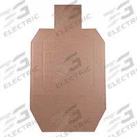 ACTION TARGET Shooting Range Targets: Cardboard, Silhouette Target, 30 3/4 in Ht, Brown, 25 PK (MPN IDPA-CB-25). Key specifications — Color: Brown; Target Style: Silhouette; Target Grouping: Groups and Associations; Material: Cardboard; Brand: ACTION TARGET.