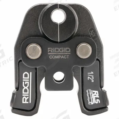 RIDGID Cordless Press Tool Jaw: 1/2 in Pipe, Copper, For RLS Press - Jaws for Compact Press Tools
