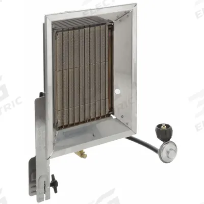 RE-VERBER-RAY Portable Gas Tank-Top Heater: 16,000 BtuH Heating Capacity Output, Rectangle - Portable Gas Tank-Top Radiant Heaters