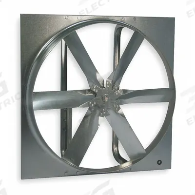 Dayton Exhaust Fan: 24 in Blade - Belt-Drive Panel Exhaust Fans without Drive Package