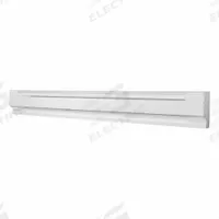 CADET Electric Baseboard Heater: Residential Grade, 1125W/1500W, Thermostat Not Included, White (MPN 6F1500W). Key specifications — Thermostat Included: Thermostat Not Included; Duty Rating: Residential Grade; Housing Style: Conventional; Wattage Output: 1125W/1500W; Housing Color: White; Voltage: 208/240V AC; Brand: CADET.