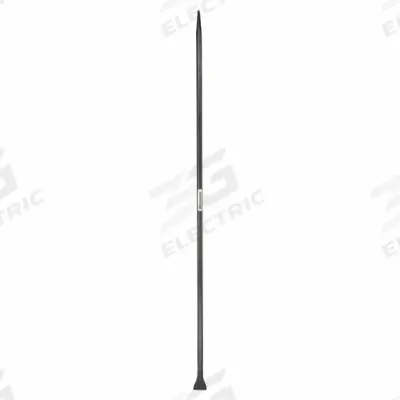 WESTWARD Digging Bar: Chisel/Point End, 2 9/16 in End Wd, Hexagon Bar Shape - Digging Bars