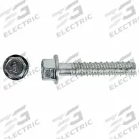 RED HEAD Screw Anchor: 3 in Overall Lg, 5/8 in Dia, Steel, External Hex, Hex, Steel, 10 PK (MPN LDT-5830). Key specifications — Material Grade/Class: Grade 5; Removable: Removable; System of Measurement: Inch; Tip Type: Self-Threading; Brand: RED HEAD; Screw Anchor Type: Concrete Screw Anchor.