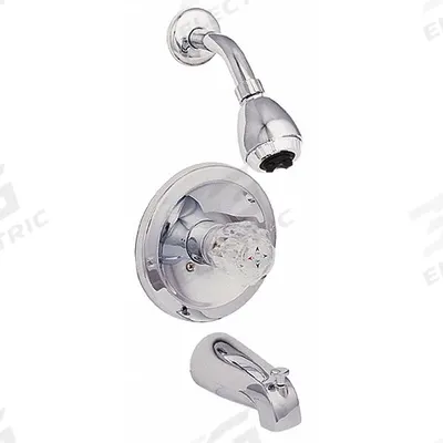 APPROVED VENDOR Tub and Shower Trim Kit: Traditional, 1.75 gpm Fixed Showerhead Flow Rate - Bathtub Spout & Fixed Showerhead Faucet Combinations