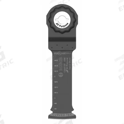 BOSCH Oscillating Tool Blade: 1 1/4 in Blade Wd, 4 in Overall Lg, Plunge Cutting - Starlock Max Mounted Blades