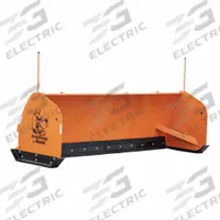 BUYERS PRODUCTS Vehicle Mounted Snow Pusher: Track Loader, 125 hp Machine Horsepower Required, Steel (MPN 2601116). Key specifications — Moldboard Material: Carbon Steel; Pusher Shoe Material: Steel; Brand: BUYERS PRODUCTS.