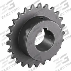 TRITAN Roller Chain Sprocket: 35, For 3/8 in Chain Pitch, 1 in Bore Dia, 25 Teeth, Steel (MPN 35BS25H X 1). Key specifications — Brand: TRITAN.