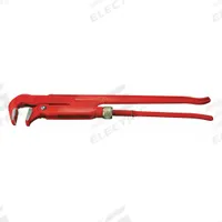 ROTHENBERGER Pipe Wrench: Steel, 1 1/2 in Jaw Capacity, Serrated, 16 1/2 in Overall Lg, Straight (MPN 70111). Key specifications — attr309808: Straight; attr309815: Steel; attr324941: ROTHENBERGER.