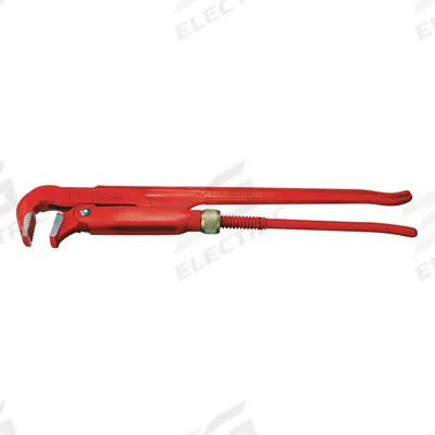 ROTHENBERGER Pipe Wrench: Steel, 1 1/2 in Jaw Capacity, Serrated, 16 1/2 in Overall Lg - Swedish Pipe Wrenches