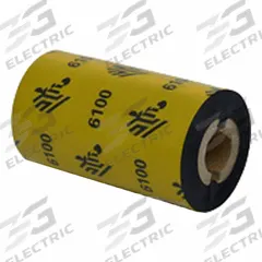 THERMAL TRANSFER RIBBON: Zebra, ZD411t/ZD611t, 2.24 in Ribbon Wd, 242 ft Ribbon Lg, 1/2 in Core Dia. (MPN 06100ZD25707). Key specifications — Compatible Printer Model: ZD611t; Color: Black.