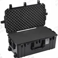 PELICAN Protective Case: 12 1/4 in x 24 1/2 in x 10 1/4 in Inside, Convoluted/Pick and Pluck/Solid (MPN 1606AIR). Key specifications — Closure Type: Press and Pull Latches; Brand: PELICAN; Carry-On Size: No.
