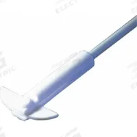 HEIDOLPH Overhead Stirrer Impeller: Overhead Stirrer Impeller, Stainless Steel, 1/4 in Shaft Dia (MPN 036300460). Key specifications — Brand: HEIDOLPH; Blade Material: PTFE; Blade Shape: Half Moon; Compatible with Manufacturer Model Number: 036093162; Shaft Material: Stainless Steel.