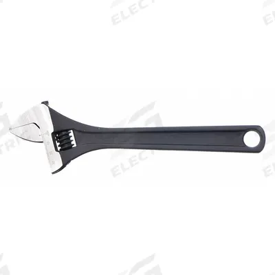 WESTWARD Adjustable Wrench: Alloy Steel, Black Phosphate, 12 in Overall Lg - General Purpose Adjustable Wrenches