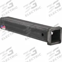 BUYERS PRODUCTS Receiver Tube: 2 1/2 in Compatible Hitch Size, 18 in Overall Lg, 2 1/2 in Overall Wd (MPN RT255818). Key specifications — Brand: BUYERS PRODUCTS; Material: Carbon Steel.