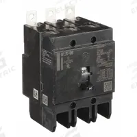 EATON Miniature Circuit Breaker: 60 A, 277/480V AC, Three Phase, 14kA at 277/480V AC, 3 Poles, Std (MPN GHB3060). Key specifications — attr195951: 60 A; attr195952: 277/480V AC; attr195953: Three; attr195954: 14kA at 277/480V AC; attr195958: Standard; attr195955: Eaton Powerline Panelboards; attr211136: EATON.