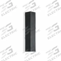 ACROVYN Corner Guard: Rubber, Black, For 90° Angle, 2.94 in Leg Wd, 9 27/32 ft Overall Ht (MPN HC75C). Key specifications — Brand: ACROVYN; Color: Black.