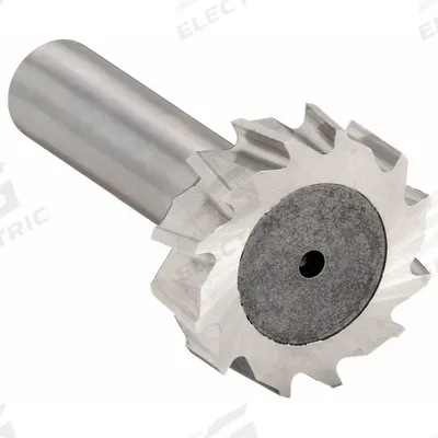 KEO Standard Keyseat Cutter: High Speed Steel, Staggered Tooth, 1-1/4" Dia - Fast-Cutting High-Speed Steel Keyseat Milling Cutters